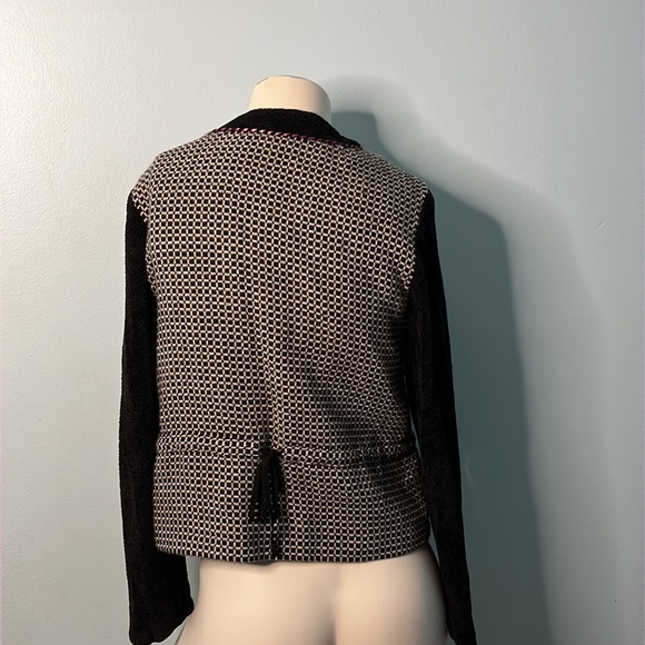 Canvasbacks Lutton & Horsfield 1980’s style cashmere blend jacket fits s/m - Picture 4 of 10